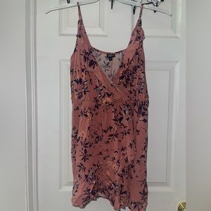Express pink floral dress